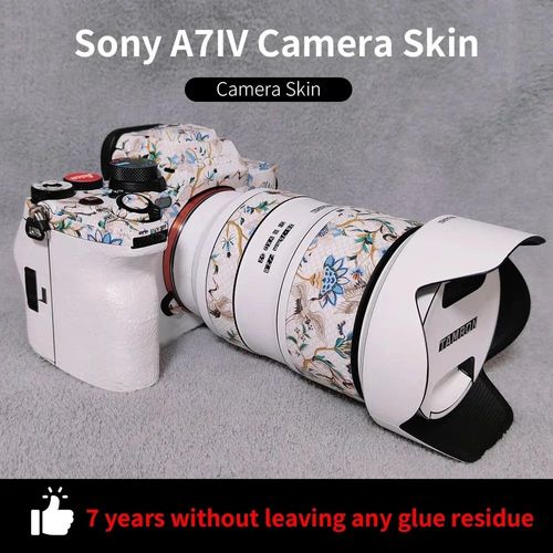 Mebont-Autocollant de protection pour appareil photo Sony A7IV,Alpha,7 figurines rondes,durable,anti-rayures,plus de couleurs en option - Type Crane-NO Lens-A7IV
