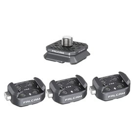Ulanzi-Plaque de fixation pour appareil photo DSLR GoPro,FALSCrep F22,pince à dégagement rapide,adaptateur de trépied,carte de montage,kit de commutation rapide,accessoires - Type F22 Kit 3
