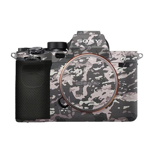 Mebont-Autocollant de protection pour appareil photo Sony A7IV,Alpha,7 figurines rondes,durable,anti-rayures,plus de couleurs en option - Type Operational Camo-A7IV