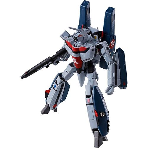 Hi-Metal R The Super Dimension Fortress Macross Vf-1a Super Valkyrie (Teruki Ichijo) Approx. 140mm (When Battloid) Painted Diecast & Abs&pvc Complete Painted Poseable Figure [Import Japonais]