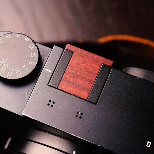 Bouton de déclenchement de volet en bois souple,pour Fuji XT30 X T30 - Type Mahogany HotShoe