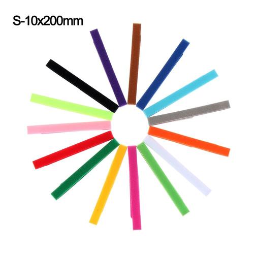 S-10x200mm- -Colliers Multicolores D'identification Pour Animaux De Compagnie, 15 Pièces/Ensemble, Collier En Velours Pour Chaton
