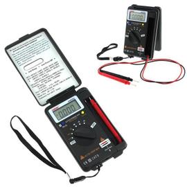 Mini Pocket Multimètre Numérique Voltmètre Ampèremètre Testeur de  résistance Ohm Volt Amp Mètre 4000 Compte