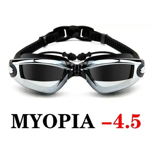Lunettes De Natation Pour Myopie,Pour Garçons Et Filles,Équipement De Plongée Anti-Buée Et Protection Uv - Type Myopia-4.5