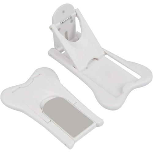 2 Pcs Bloque Porte Coulissante, Verrouillage De Sécurité Pour Bébé Bloque-Fenêtre Placard Serrures Sécurité, Bloque Fenetre Sans Percage