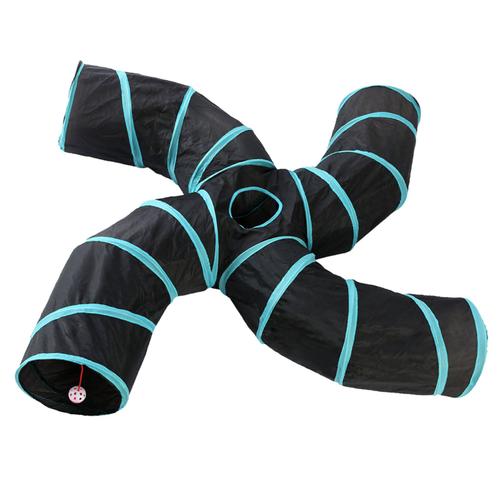 Tunnel De Chat, Tunnel De Chat, Jouet Pliable Pour Animaux De Compagnie, Jouets De Jardin Extérieur, Exercice, Entraînement Et