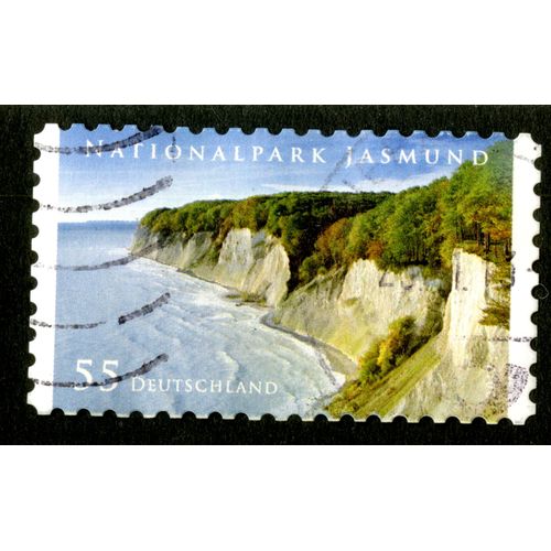 Timbre Oblitéré Deutschland, Nationalpark Jasmund, 2012, 55