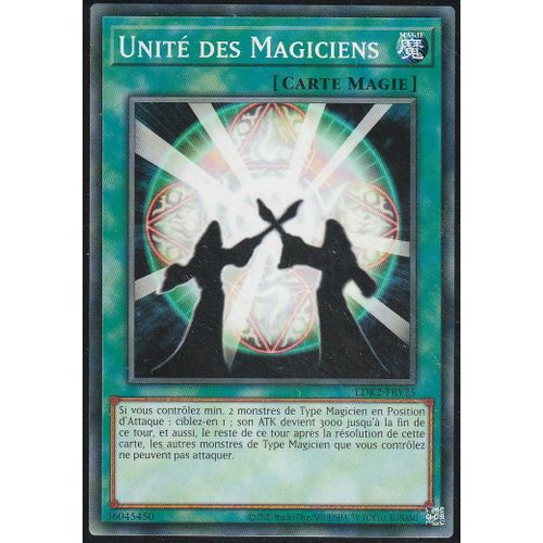Carte Yu-Gi-Oh - Unité Des Magiciens - Ldk2-Fry23