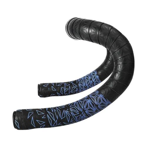 Bande Coordonnante En Pu Pour Guidon De Vélo De Route,Anti-Vibration,Durable - Type Triangle Blue