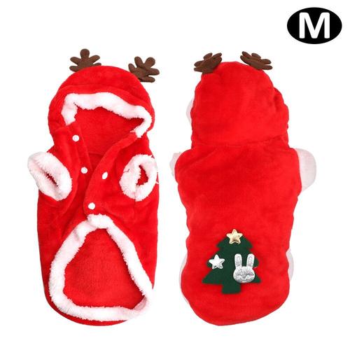 M -Hoomin Vêtements Accessoires Chaton Chiot Tenue À Capuche Animal Chien Vêtements Noël Chien Vêtements Petits Chiens Chats Santa C