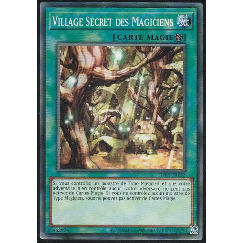 Carte Yu-Gi-Oh - Village Secret Des Magiciens - Ldk2-Fry33