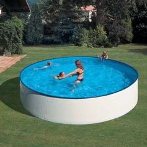 Kit piscine hors-sol acier ronde lanzarote Ø350 x h90 cm