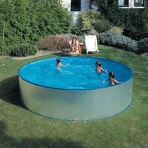 Kit piscine hors-sol acier galvanisé ronde tenerife Ø450 x h90 cm