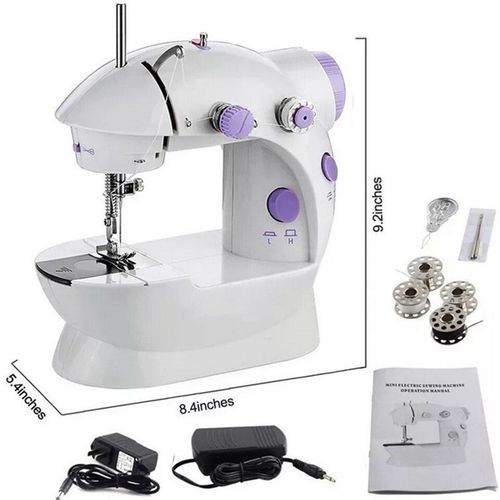 Mini Machine À Coudre Électrique Légère, Pour La Maison, Vitesse Réglable 110/220v