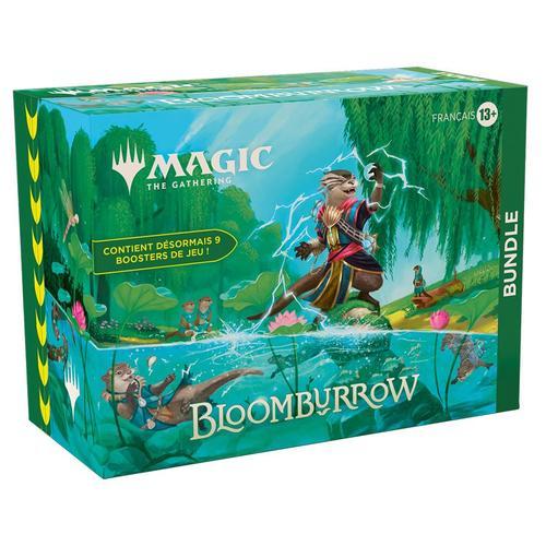 Magic: The Gathering Bundle Magic: The Gathering Bloomburrow : 9 Boosters De Jeu, 30 Cartes De Terrain + Accessoires Exclusifs