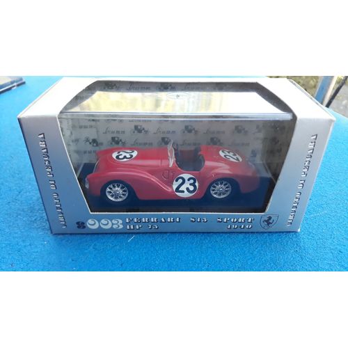 Brumm S003 - Ferrari Hp 75 813 Sport 1940 #23 Rouge 1:43-Brumm