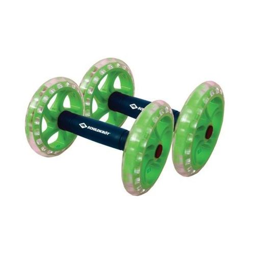 Schildkrot Fitness Dual Core Wheels - Roues D'exercices Abdos Noir/Vert