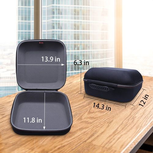 Xanad-Étui Rigide Portable Pour Cricut 2,12x10,Avec Housse (Sac Uniquement!!) - Type Gris Clair