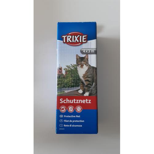 Trixie Filet de Protection Transparent pour Chat, 4 × 3 m : :  Animalerie