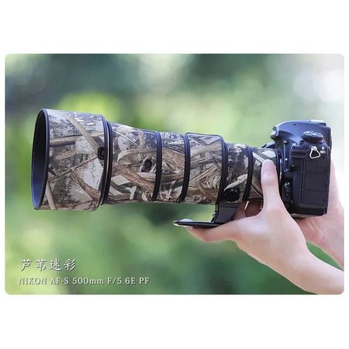 Étui de protection pour objectif Nikon AF-S NIKKOR,500mm F5.6 E PF ED VR,imperméable,housse de protection pour lentille,en Nylon - Type Type 3