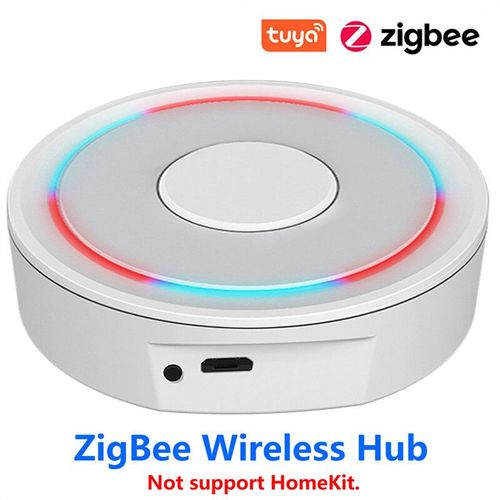 Homekit Zigequation Gateway Airies,Maison Intelligente,Pont Sans Fil Ou Filaire,Tuya Smart Life Nous-Mêmes Avec Apple Iphone Siri Alexa Google Home - Type Wireless Zigebee Hub