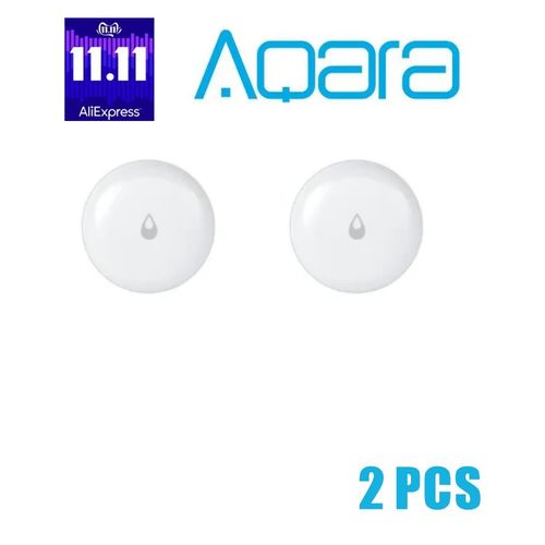 Aqara-Capteur d'immersion d'eau IP67,détecteur de fuite d'eau d'inondation pour la maison,alarme de sécurité à distance,capteur de trempage - Type 2 PCS