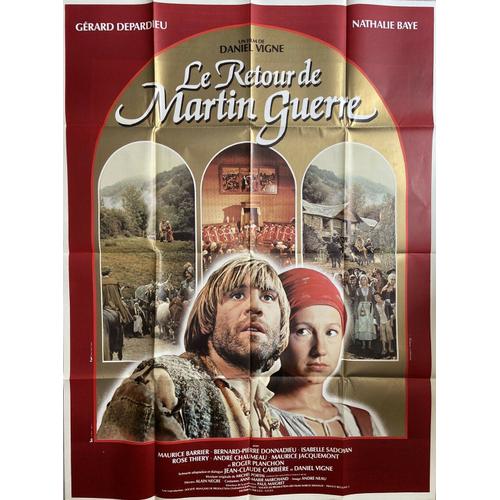 Le Retour De Martin Guerre - Daniel Vigne - Gérard Depardieu - Nathalie Baye - Affiche Originale Cinéma - 120 X 160 - ( Ferracci ) - 1982 -