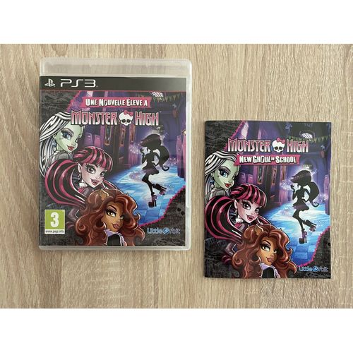 Une Nouvelle Élève À Monster High Ps3