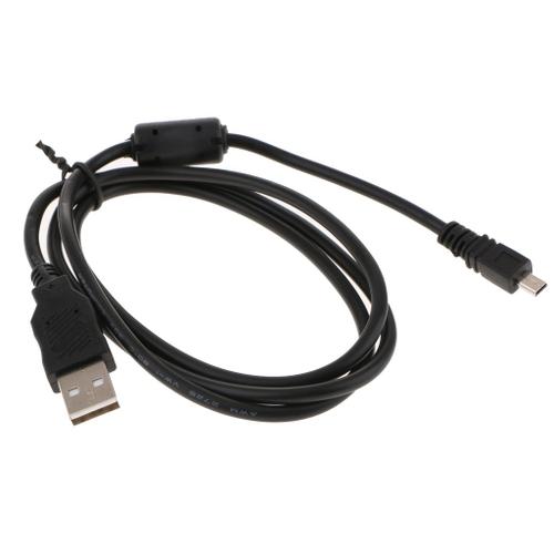 Câble de recharge USB mini 8P pour appareils photo numériques pour , , Leica, Olympus, Panasoic