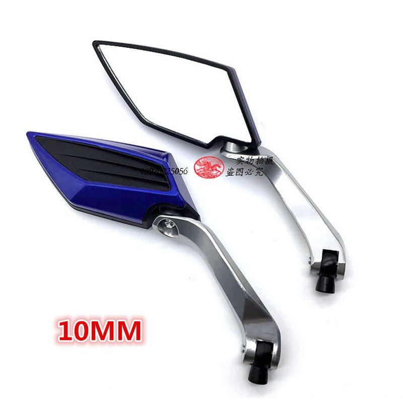 Rétroviseurs D'extrémité De Guidon Moto CNC - Pour Kawasaki Z400, Z650, Z900, Z1000 - Style Rétro