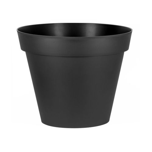 Pot De Fleur Rond Toscane 100 X H.79 Cm Anthracite