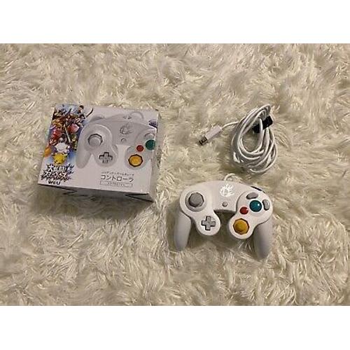 Manette Pad Filaire Nintendo Gamecube - Édition Super Smash Bros. (Version Japonaise), Blanc