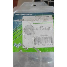 VYNEX Rondelle extra large acier zingué Ø16-vybac Code EAN : 3514007501165 - Réf. VYNEX : 351400750116