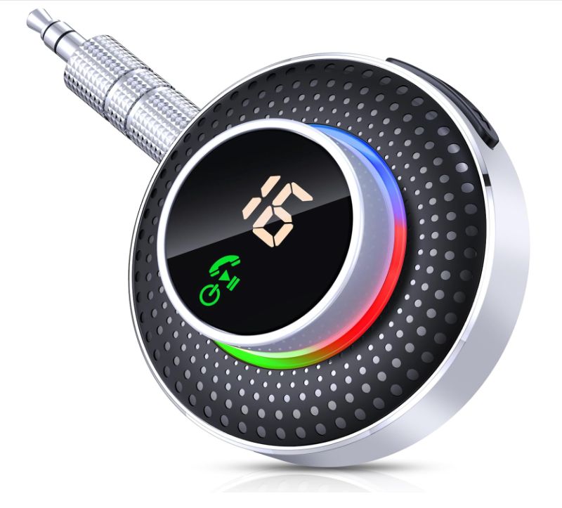 Adaptateur Bluetooth Voiture 5.3, Recepteur Bluetooth Jack AUX 3,5 ...