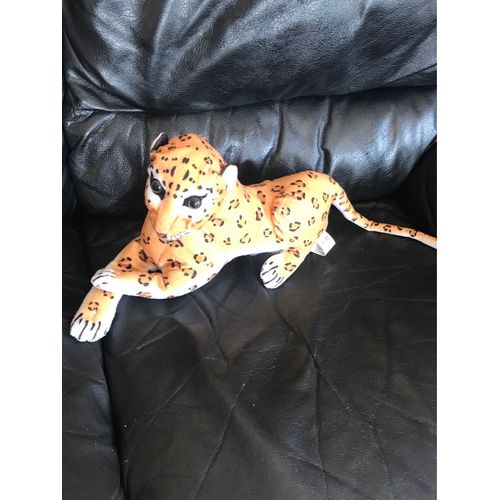 Peluche Doudou Tigre Léopard 38cm Forest Distribution 