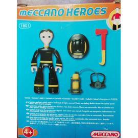 Figurines jouets magnétiques - pompier, policier, infirmière et ouvrier.  Les Figurines