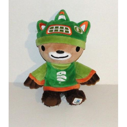 Peluche Sumi Des Jeux Olympiques Vancouver Doudou Mascotte Officiel Animal 2010