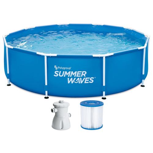 Piscine tubulaire Active 305 x 76 cm avec pompe de filtration