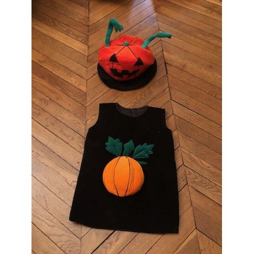 Déguisement Enfant 6/8 Ans Halloween "Citrouille"
