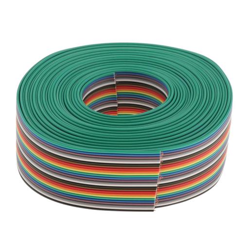 Câble En Ruban -en-ciel Coloré à 26 Broches, Longueur de 5 M, Fil de Câblage de 3,2 Cm de Largeur