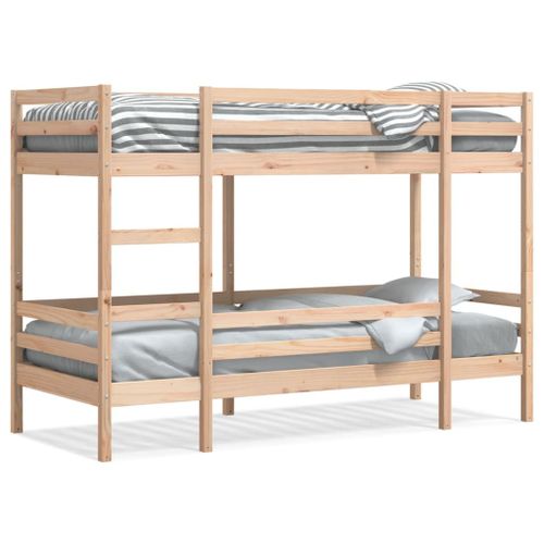 Vidaxl Lit Superposé 90x200 Cm Bois De Pin Massif