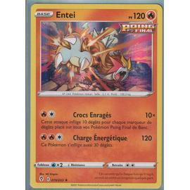 Carte Pokemon ENTEI 10/73 Ultra Rare GX Soleil et Lune 3,5 SL3.5 FR NEUF
