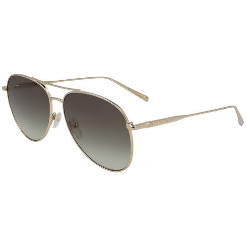 Lunette De Soleil Aviateur Longchamp Doré - M