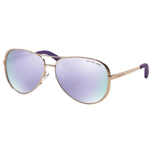 Lunette De Soleil Aviateur Michael Kors Rose - L