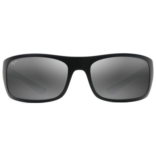 Lunette De Soleil Rectangulaire Maui Jim Noir - Xxl