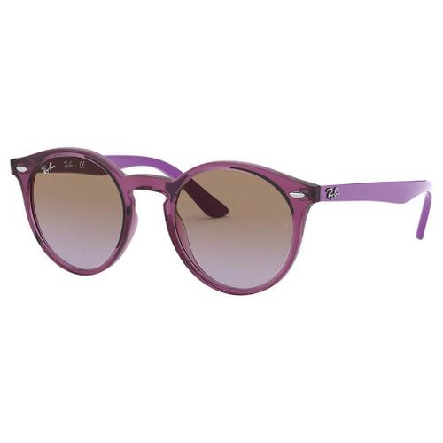 Lunette De Soleil Ronde Ray-Ban Junior Transparent - Xxs