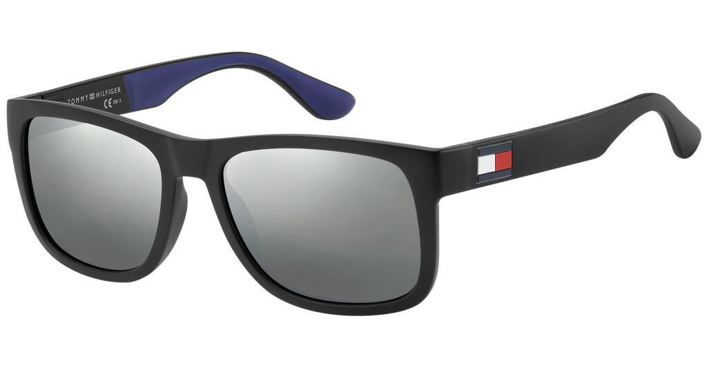 Lunette De Soleil Rectangulaire Tommy Hilfiger Noir - S