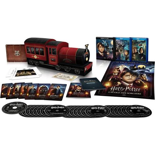 Harry Potter - L'intégrale Des 8 Films - Édition Collector Ultimate - Hogwarts Express - 4k Ultra Hd + Blu-Ray + Goodies