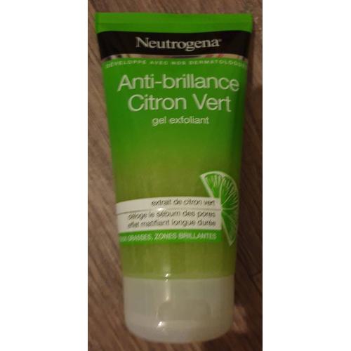 Gel Exfoliant Anti-Brilliance Citron Vert Neutrogena 150ml 