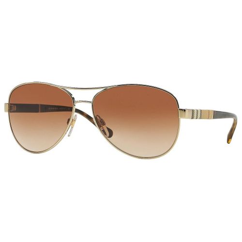 Lunette De Soleil Aviateur Burberry Doré - L